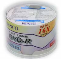 .Princo Pack of 50 16x DVD-R 